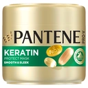 Pantene Pro-V Smooth & Sleek Keratin Protect Hair Mask 300ml for Frizzy, Dry Hair image 1