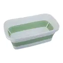 Maison by Premier Collapsible Laundry Basket in Green and White image 4