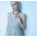 VoxorAI XL24 10mm Pearl Necklace - Versatile, Luxurious, and High-End Pearl Necklace in Dark Gray image 6