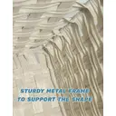 KEVAHOME Lot de 2 paniers à déchets en polypropylène (PP) façon rotin - Blanc - 10 x 10 x 11" H image 8