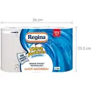 Regina Thirst Pockets Kitchen Roll, 2-Ply, 3 Rolls image 0