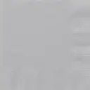 Unique Party Lunch Napkins, Silver, 20 Pack image 0