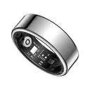 VoxorAI  SY02 silver 12# Call Reminder, Heart Rate, Blood Oxygen, Sleep, Exercise Monitoring, Video Browsing, Remote Care Smart Ring image 1