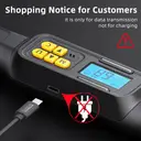 Movecrab Professional Digital Torque Wrench1/2" Drive 6.8-135N.m ±2% High Accuracy LED Display with Nm/in.lb/ft.lb/kg.cm Vibration Sound Light Triple Alarm for Automotive Motorcycle Bike Repair Tool   image 6