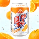 Ice Peak Soda Drink Orange Flavour 330ml image 1