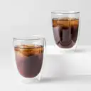 Bodum PAVINA Set of 2 - 350ml Double Walled Thermo Glasses - Medium image 3
