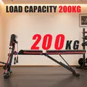 Banc d'entraînement pliable 8 niveaux capacité de charge 200 kg image 3