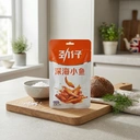 Jin Zai Braised Flavor Deep Sea Small Fish Snack 50g image 1