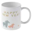 Alphynix 1pc Touching Mother Baby Horse Mug, 11oz Happy New Year Ceramic Cup, Symbolic Gift for Mom, Parents, Meaningful Growth Present image 3