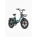 ENGWE L20 Boost Vélo électrique avec batterie 48 V 13 Ah, 20 x 4,0 pouces, 7 vitesses avec écran LCD, moteur 250 W, 25 km/h, autonomie 120 km - Vert image 1