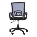 Interiors by Premier Office Chair with Arms Frazer Mesh Black/Blue image 2