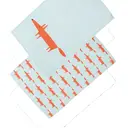 Scion by Dexam Tea Towels Mr Fox Blue/Orange 2pcs image 4