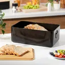 Bodum BISTRO Bread Box Large - Black with Bamboo Lid image 6