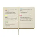 JUBILUU Carnet ligné A5 à couverture rigide en tissu floral 96 pages - Peach Blossom image 7