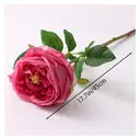 2Pcs 17.71in/45cm
Artificial Austin Tea Rose Latex Simulation Flower Really Touch Wedding Banquet Family Party Garden Flowers Arrangement Decor(rose red) image 3