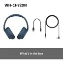 Sony WH-CH720N Noise-Cancelling Over-Ear Headphones (Blue) image 10
