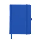 Jubiluu Carnet cartonné A6 premium avec marque-page, pages lignées, 100 g/m² - Bleu royal image 0
