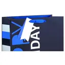 Navy Happy Birthday Gift Bag Large 26.5 (W) x 33 (L) x 14cm (H) image 1