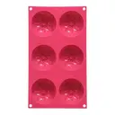 Essentials by Premier 6 Flower Hot Pink Cake Mould image 3
