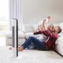 Totopia 35" Tower Fan with Remote Control, 28dB Quiet for Sleep, 15H Timer, 18ft/s Velocity, 3 Speeds, 3 Modes, 80° Oscillation for Home/Office/Indoor, White image 2