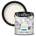 Crown Matt Emulsion Cream White 2.5L image 0