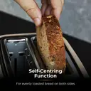 Tower T20083MSH Saturn 2-Slice Toaster with 7 Browning Levels, Defrost/Reheat/Cancel, Latte Beige image 5