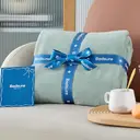 Bedsure Flannel Blanket - Solid Jadeite - 150x200cm - 1 pc - 100% Polyester image 4