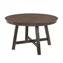 Dining Table Roseville Extendable Round/Oval 115x115-154cm Walnut image 3