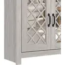 Galano Millicent 12 Pairs Shoe Cabinet - 2 Door Modern Storage Cabinet - Standing Organiser for Home - Office - 34D x 78.6W x 76.8H centimetres - Dusty Grey Oak image 6