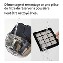 ochama Aspirateur balais filaire multifonction, 800 W, 1,1 L - Noir et bleu image 6