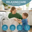 LeBonsoir Protège-matelas imperméable, respirant, surmatelas, drap-housse extra profond 30 cm, élastique tout autour, 100 % polyester, blanc, 135 x 200 cm image 5