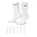 NIKE Chaussettes de Survêtement à Semelle Amortissante Lot de 6 Blanc image 0