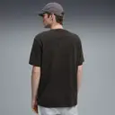 Puma Essentials Elevated Male Relaxed Wash Tee - Puma Black image 4