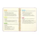 Jubiluu Carnet ligné A5 à spirales et couverture rigide - Lavande image 6