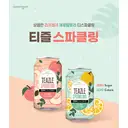 TEAZLE Zero Sparkling Citron Green Tea 340ml Can image 1