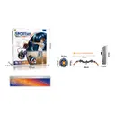 Boy's Sound and Light Archery Bow and Arrow Set, ABS+PP Toy Kit with Music for Target Practice image 1