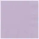 Unique Party Lunch Napkins, Lavender, 20 Pack image 0