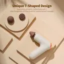 Breo Lucky 7 Massage Gun with Heat, Deep Tissue Muscle Massager, Stimulator, Body Relaxation, Low Noise for Recovery, Sports image 1