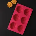 Essentials by Premier 6 Flower Hot Pink Cake Mould image 4