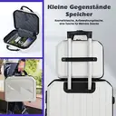 20/24/28 Inch Luggage Set Lightweight Rolling Suitcase with Vanity Case White image 4