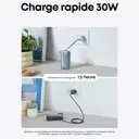 Anker Nano Batterie externe 10 000 mAh avec câble USB-C intégré, Puissance maximale PD 30 W, 1 port USB-C et 1 port USB-A, Compatible iPhone 16 Pro Max/15/14/13/12, MacBook, Galaxy, iPad, AirPods image 4