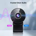 EMEET 4K Webcam with Autofocus, Noise Reduction Mic, Privacy Cover, Plug & Play，E3133 image 4