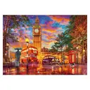 JU7CER 5D DIY Diamond Painting Kit - London Sunset | Adult Beginner Full Round Drill Crystal Art | 12×16 Inches (30×40cm) image 0