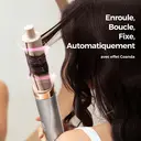 Lecomely Brosse coiffante à air 5 en 1 avec fonctions de bouclage et séchage automatiques, sèche-cheveux léger haute vitesse à air enveloppant avec technologie à ions négatifs anti-frisottis et coiffures longue tenue image 7