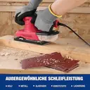 WORKPRO Sanding Sheet Set 100 Pieces Sandpaper Velcro Grit 40/60/80/120, 8 Holes, Accessories for Multi Sander, Orbital Sander, for Wood, Metal and Paint image 5