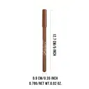 MISSLYN Intense Color Liner Crayon eyeliner teinte 01 Dark Brown - 0,78 g image 3