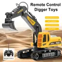 Pelleteuse Télécommandée, Voitures Jouets RC 2,4 GHz, À Partir de 6 Ans, Fourni Avec 2 Piles AA, Cadeau d'Anniversaire Pour Enfants image 1