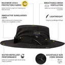 TOP-EX Casquette gavroche en lin 100 % pour homme, intérieur en coton, taille M/L - Noir image 5