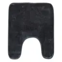 Maison by Premier Bath Mat & Pedestal Set Soak Microfibre Plush Charcoal 50x80cm image 4