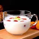 BJ 450ml Milk Cup with Spoon, Single-Piece Pack image 1